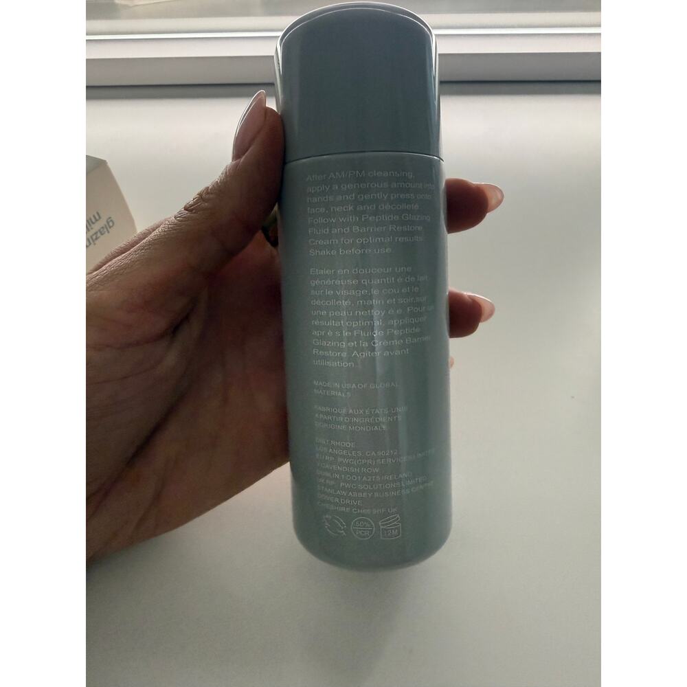 Rhode Glazing Milk Ceramide Facial Essence 140mL / 4.7 oz Skincare - Picture 9 of 9